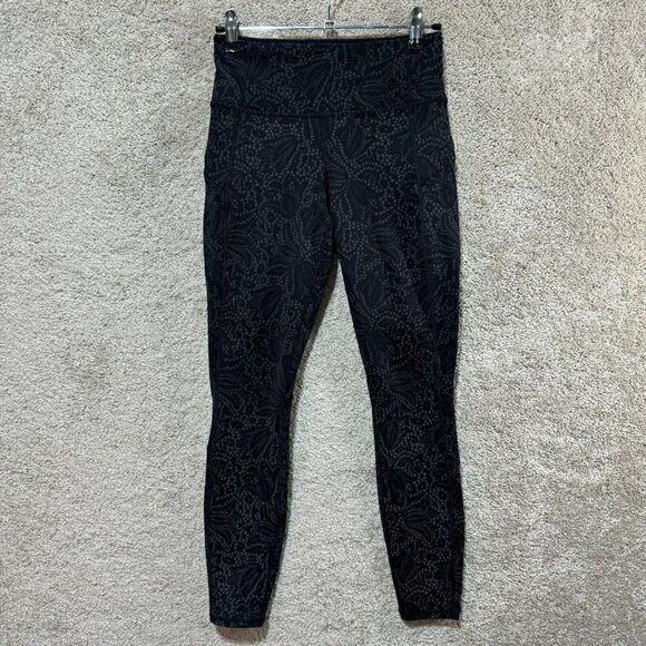 Athleta Contender Reflective 7/8 Tight Womens XXS Black Side Zip Pockets Legging - Picture 3 of 16